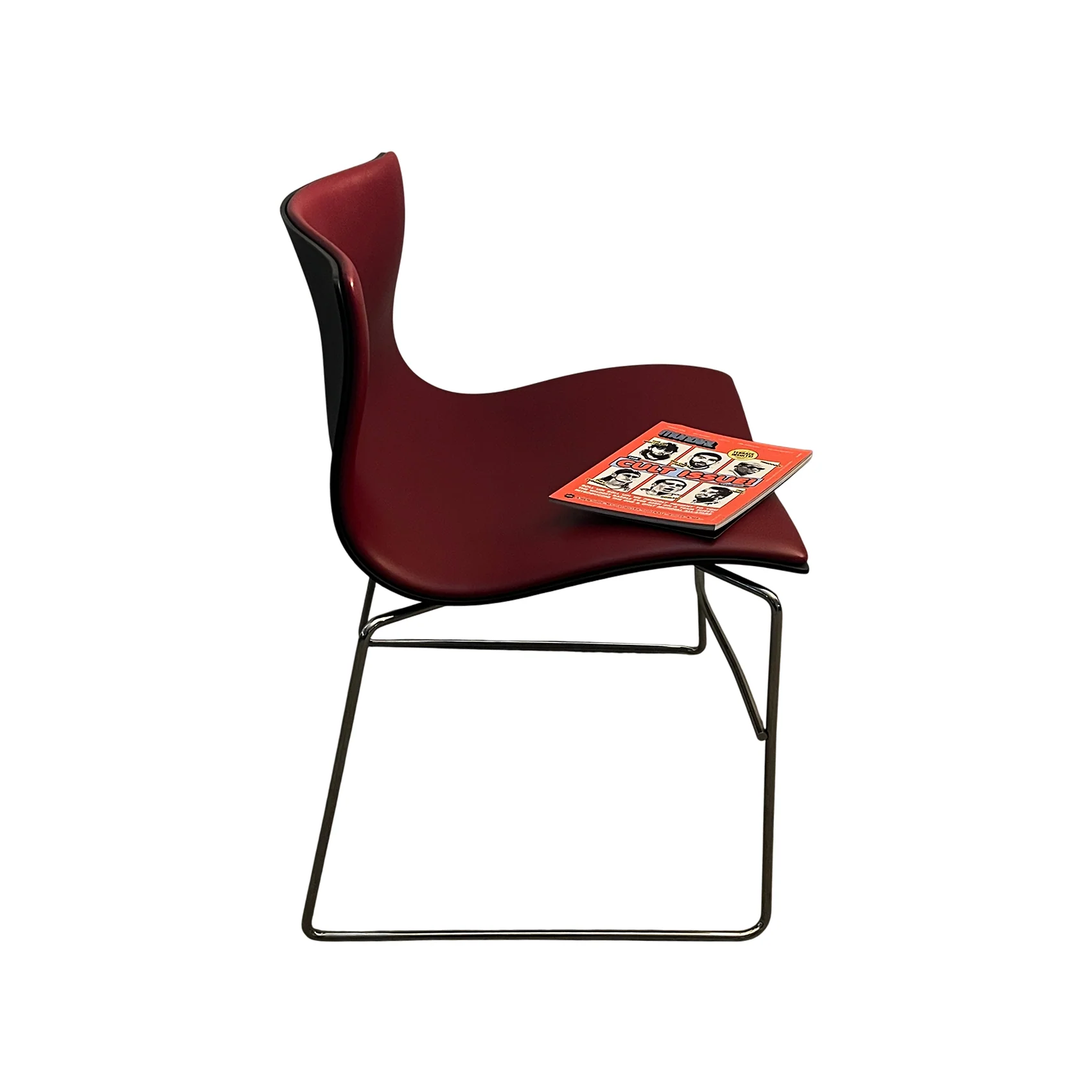 Handkerchief Chair by Massimo Vignelli (red) — Photo 3