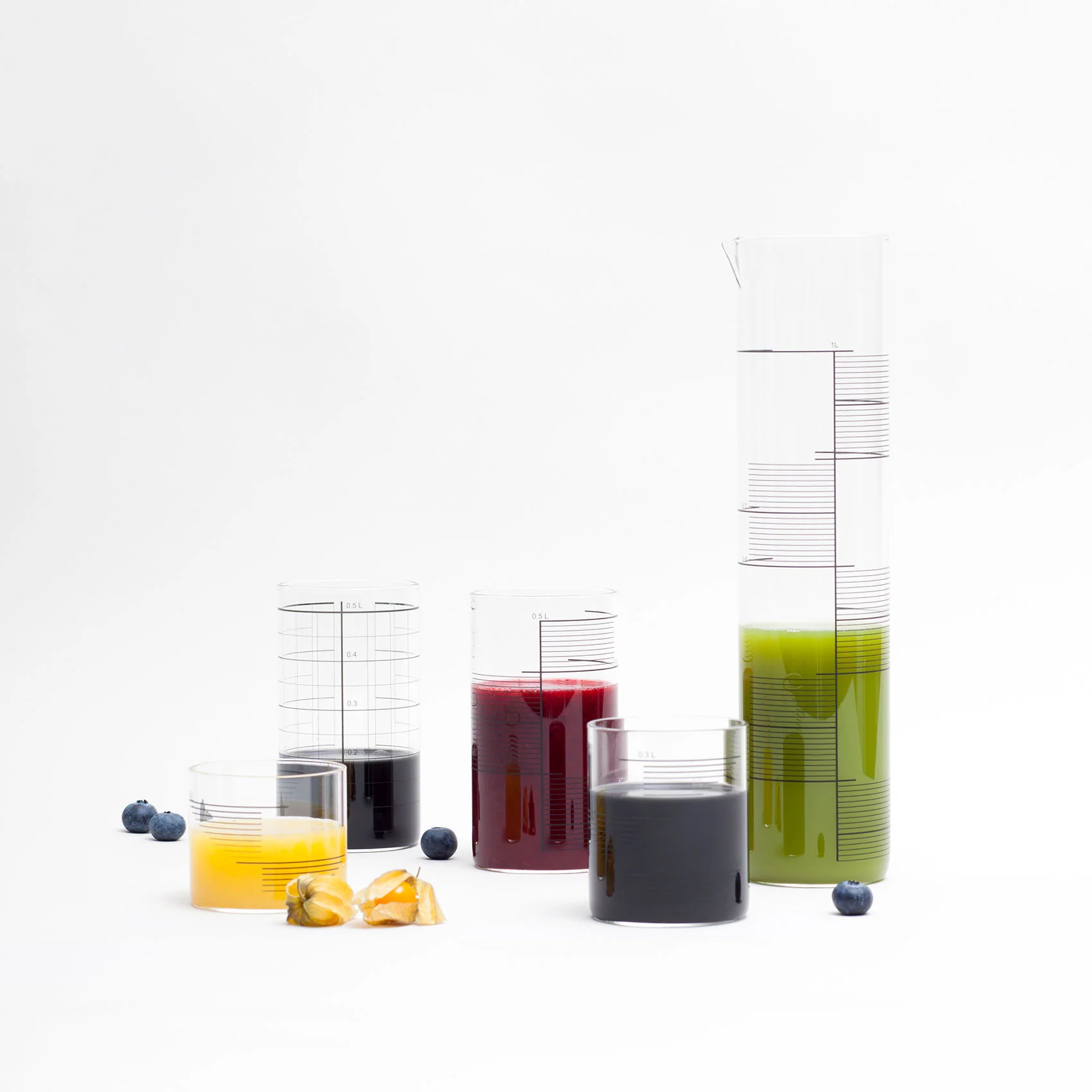 Borosilicate glasses 0.2L (Mix set of 4) — Photo 6