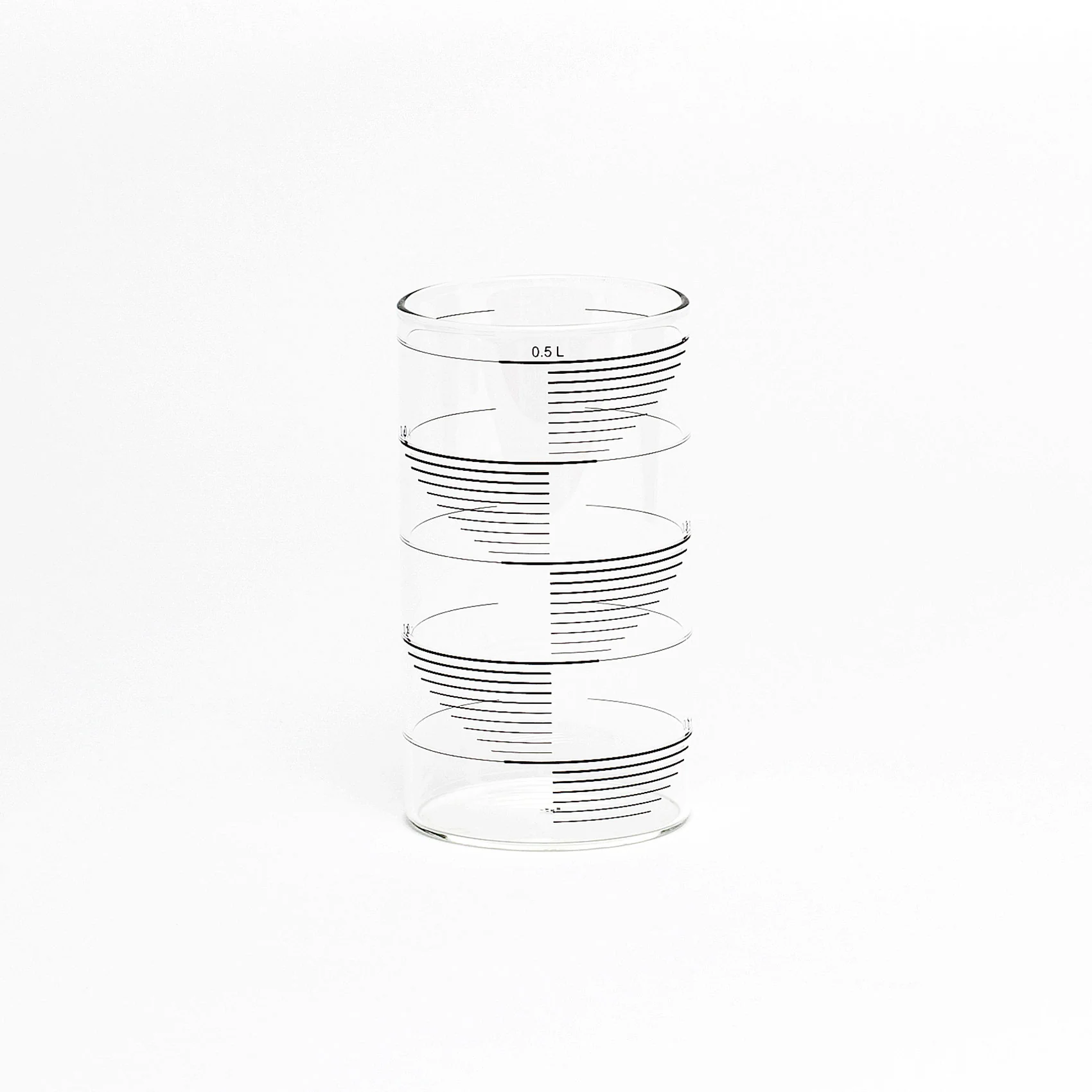 Borosilicate glasses 0.5L (Mix set of 4) — Photo 2