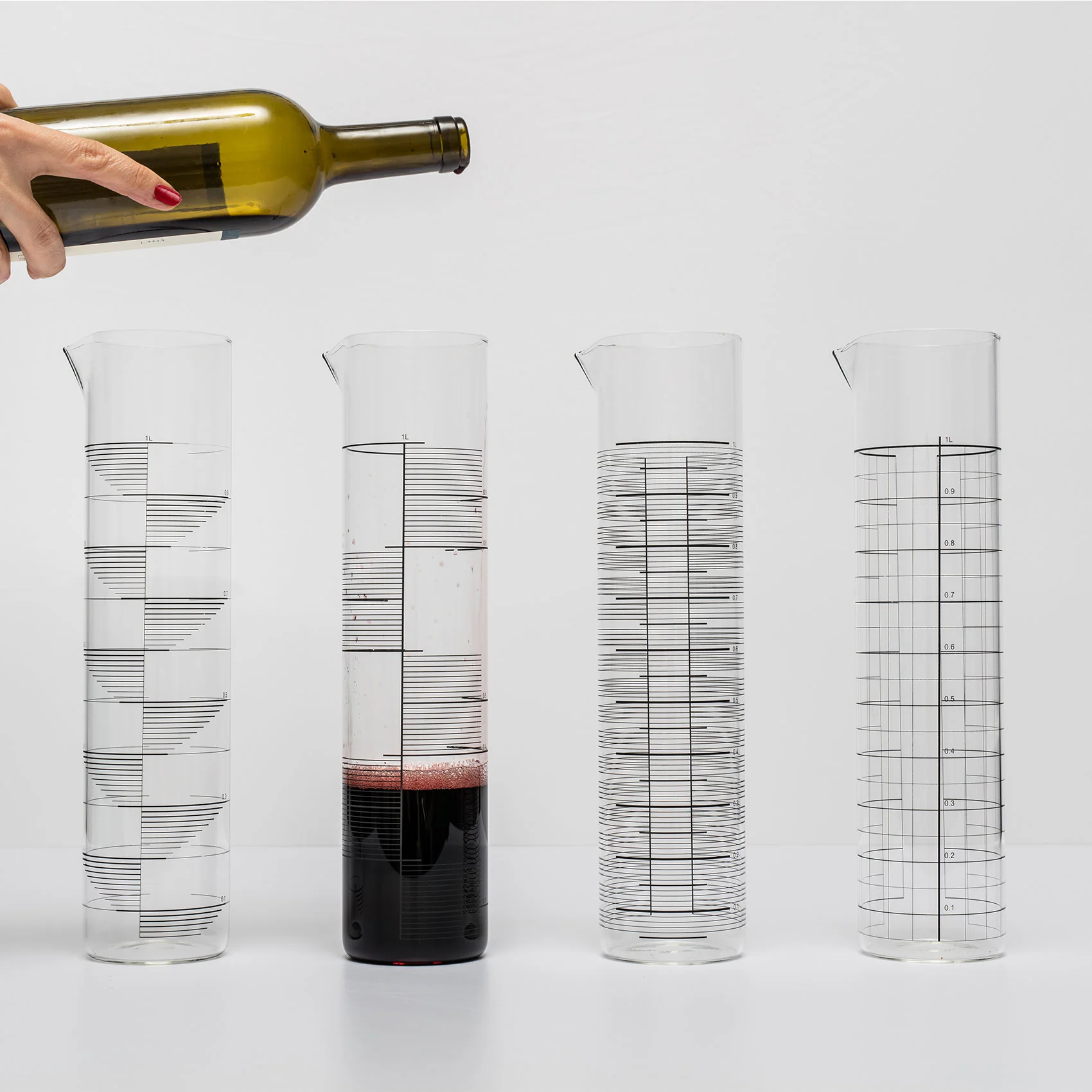 Borosilicate glass carafe 1L (4 types) — Photo 8