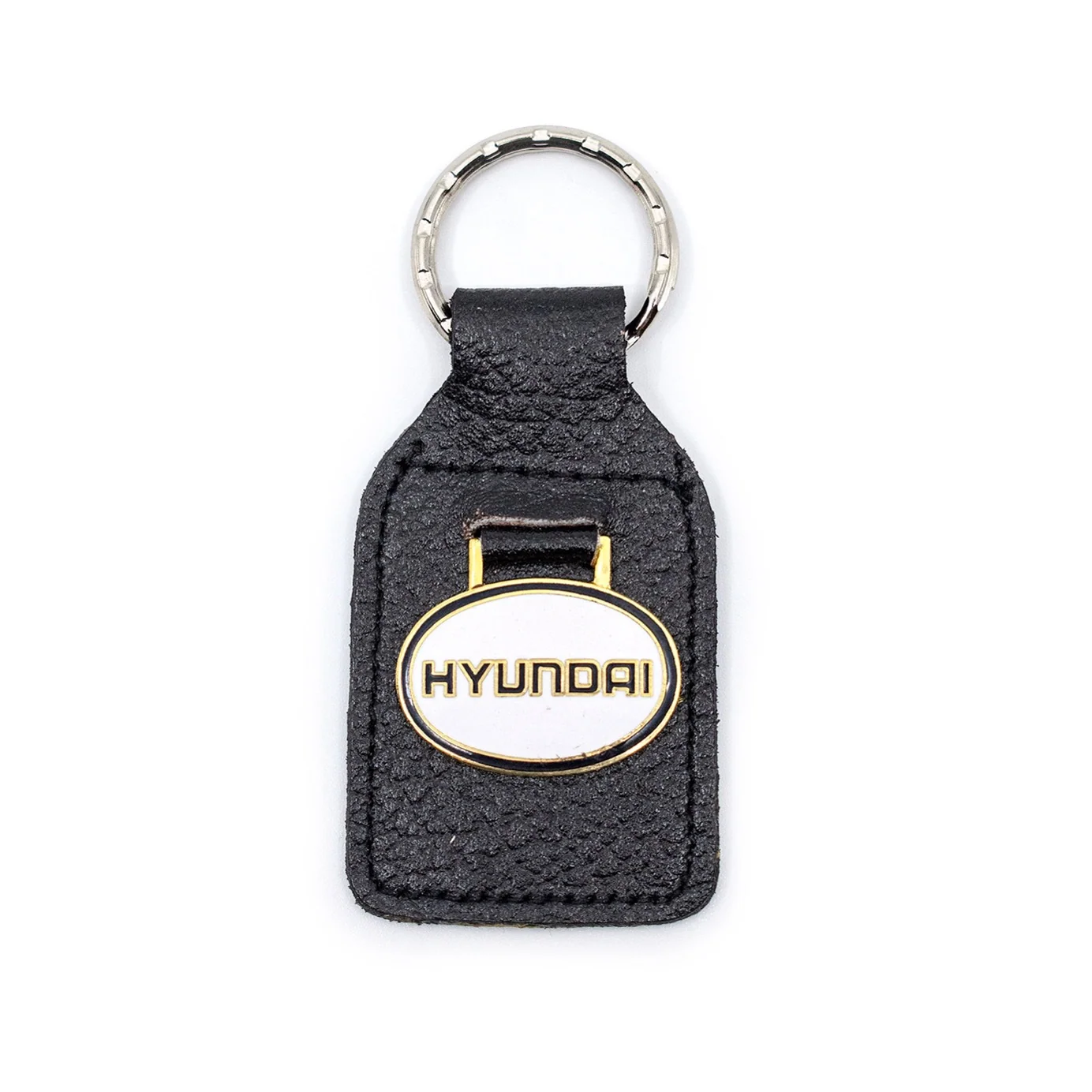 Hyundai Vintage Logo Leather Fob — Photo 3