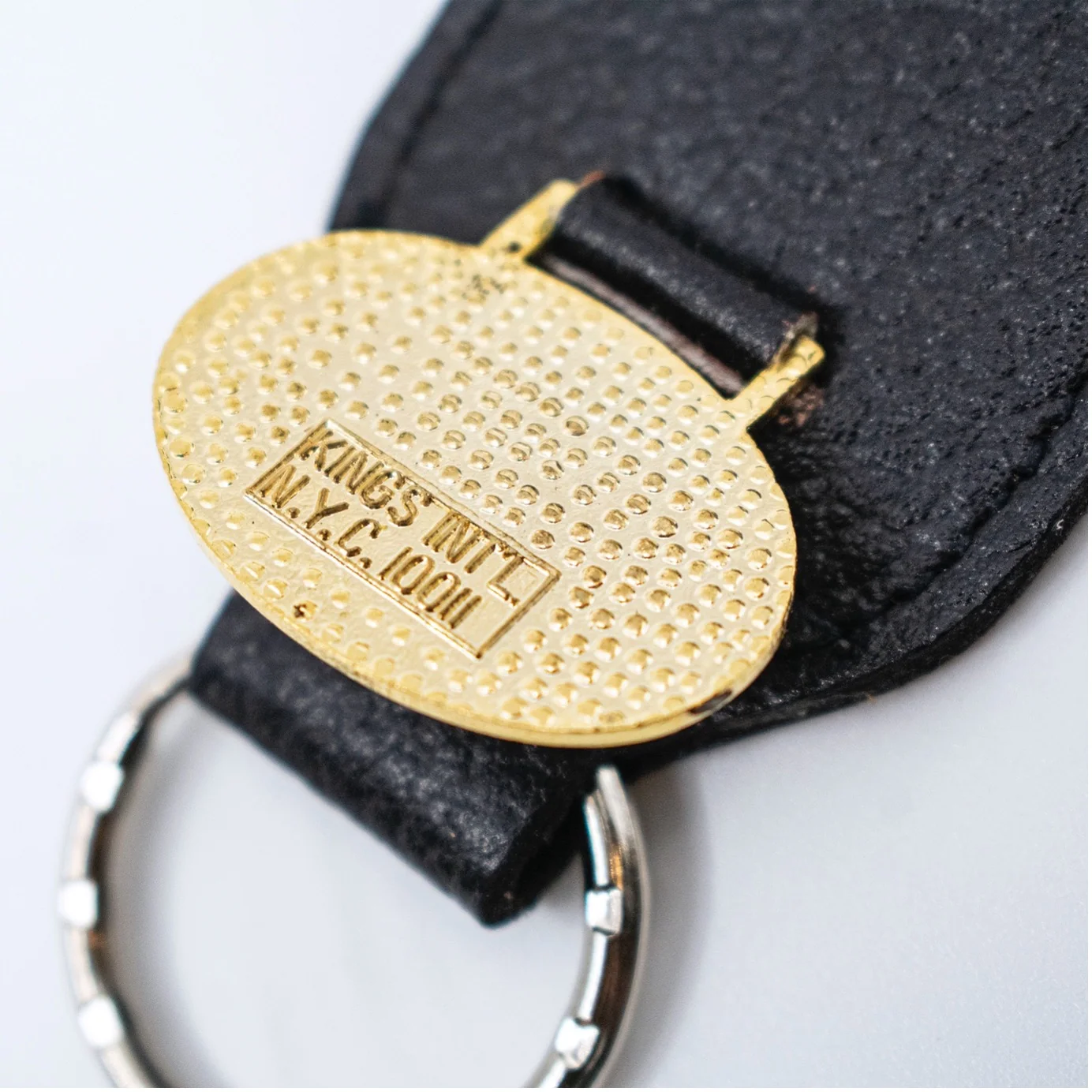 Hyundai Vintage Logo Leather Fob — Photo 4