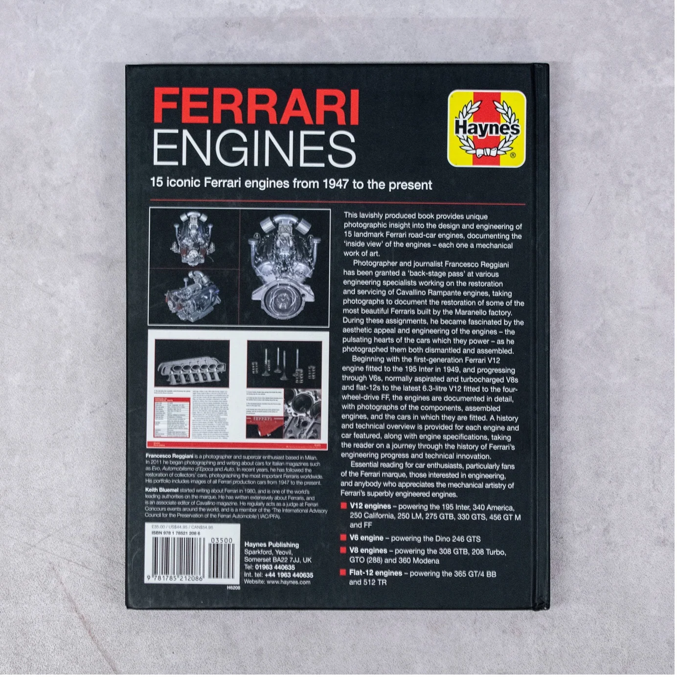 Ferrari Engines Enthusiasts' Manual: 15 iconic Ferrari engines from 1947 to the present — Photo 8