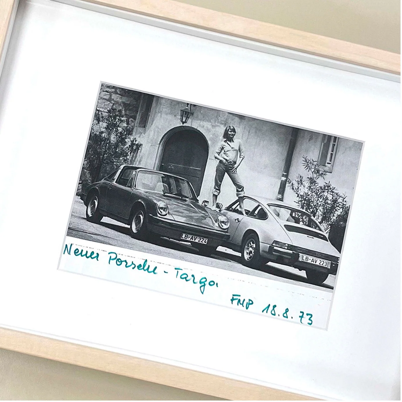 Vintage Porsche photograph: Porsche 911 Targa — Photo 2