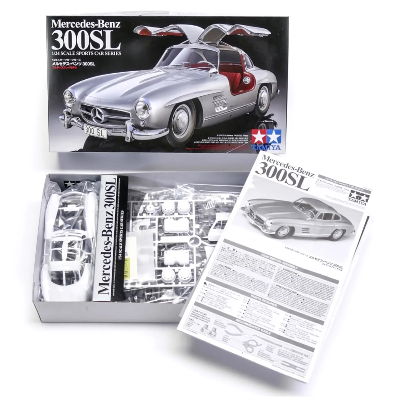 1_24 Tamiya Mercedes-Benz 300 SL Gullwing — Photo 2