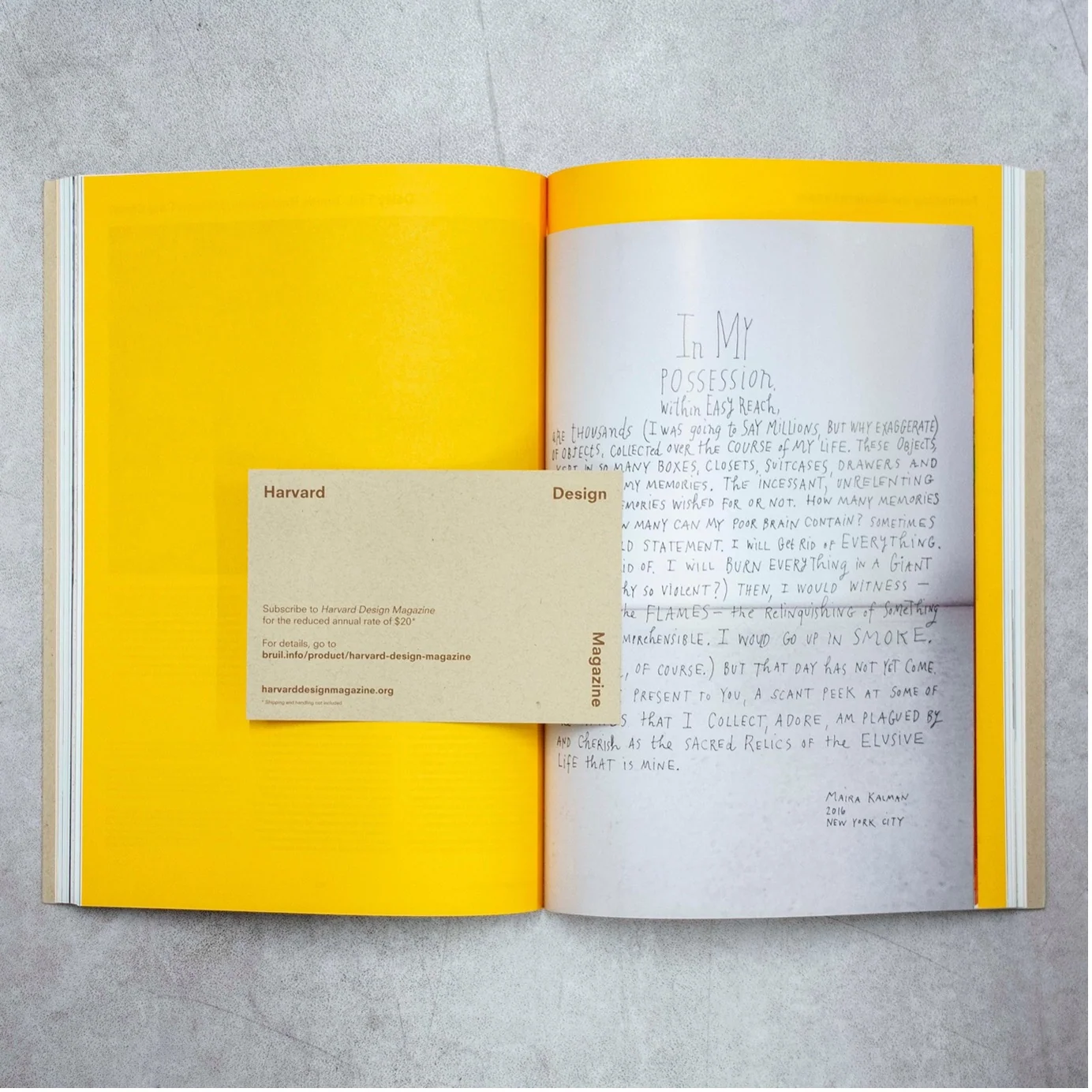 Harvard Design Magazine No.43 Shelf Life (Fall/Winter 2016) — Photo 4