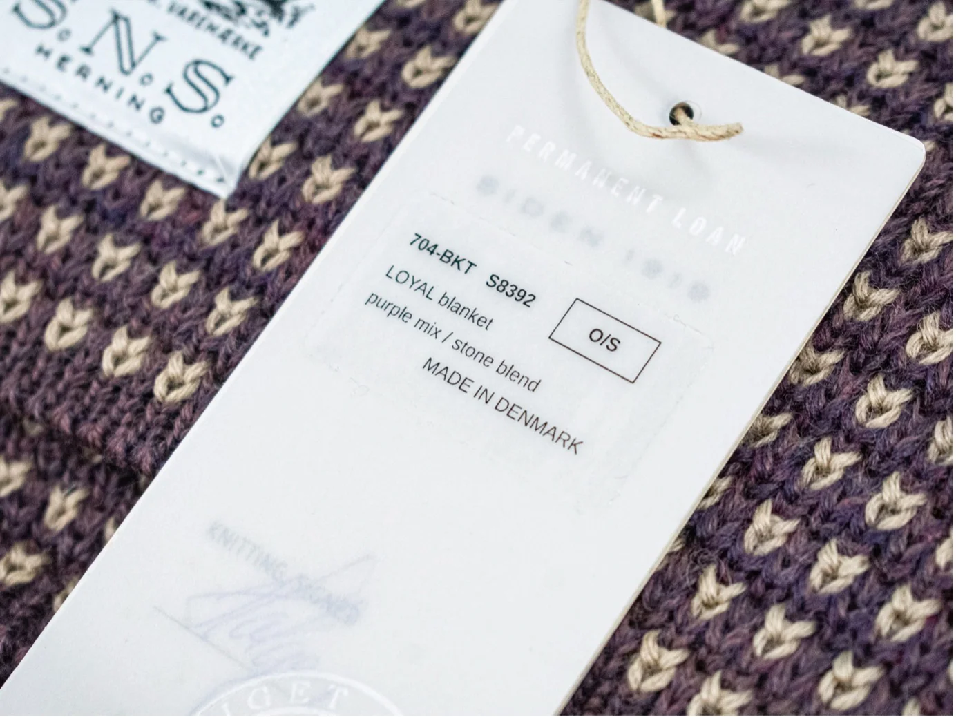 S.N.S. Herning LOYAL blanket — 사진 10